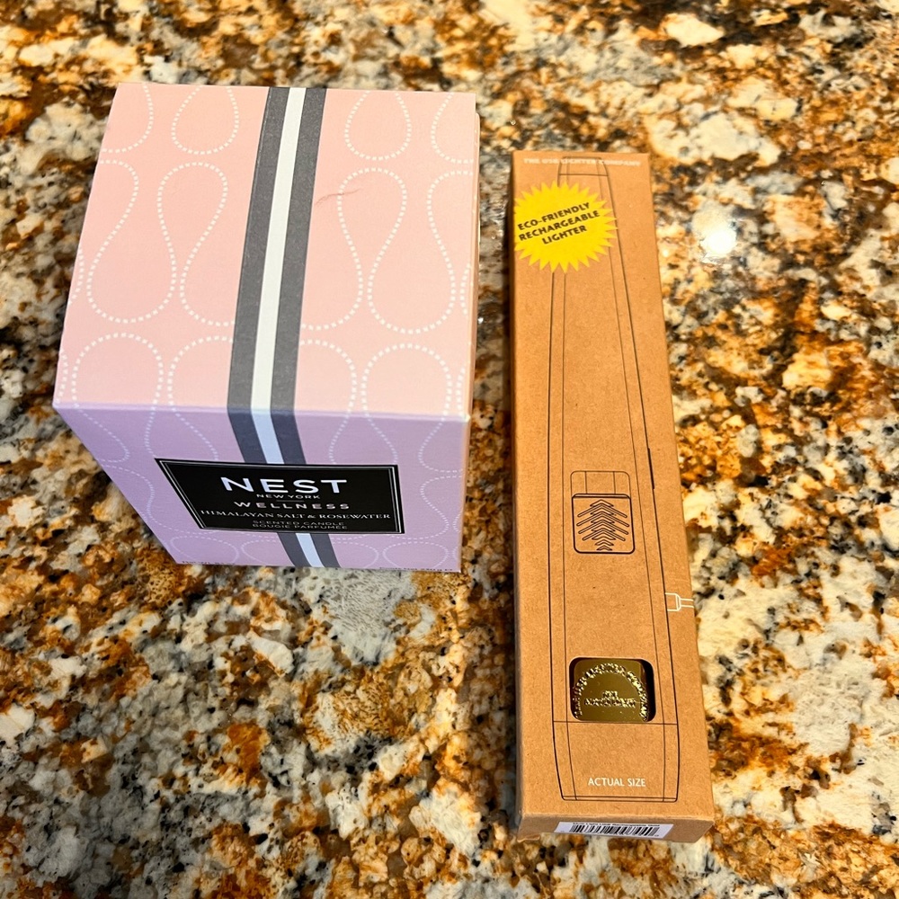 The USB Light Company Lighter & Nest Candle Bundle